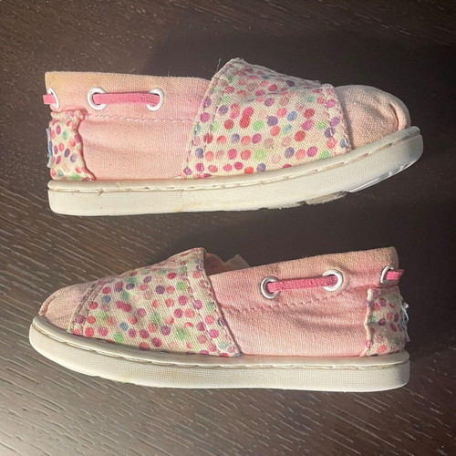 Toms kids espadrilles used, size 22