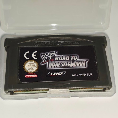 Nintendo GBA WWF Road To Wrestle Mania cartridge like new