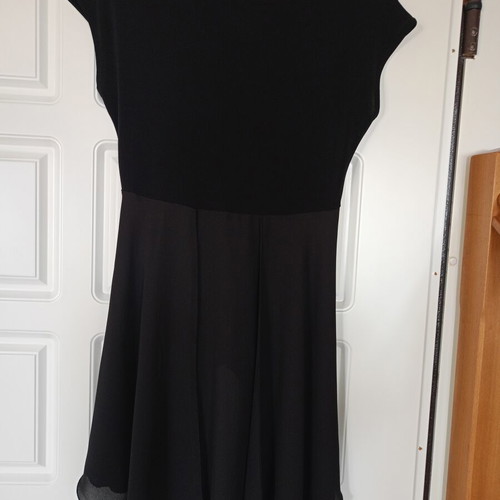 Blouse dress with zipper Lipsy London like new, black, one size