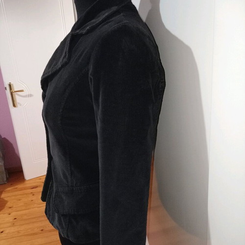 Vintage velvet blazer black like new, size S