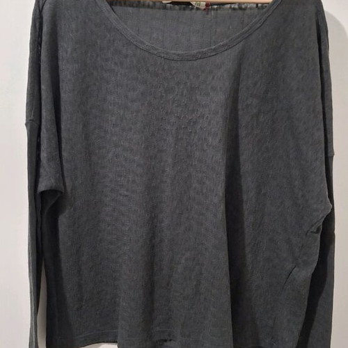 ALE women's oversized blouse charcoal grey like new, size M