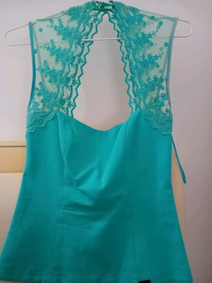 BSB blouse like new, turquoise, size L