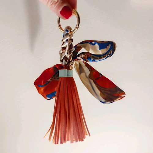 Bag accessory new multicolored, orange