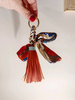 Bag accessory new multicolored, orange