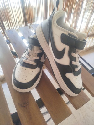 Nike Court Borough Low Recraft sneakers σαν καινούργιο, μέγεθος 27, μαύρο και άσπρο
