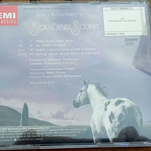 Paul McCartney's Scanoing Scone CD like new