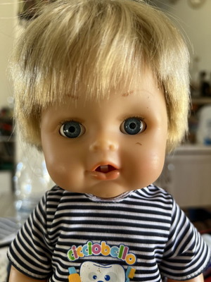 Cicciobello first tooth doll