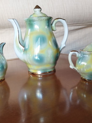 Collectible Vintage Porcelain Set Extra Nanbo Japan Lusterware – Unblemished