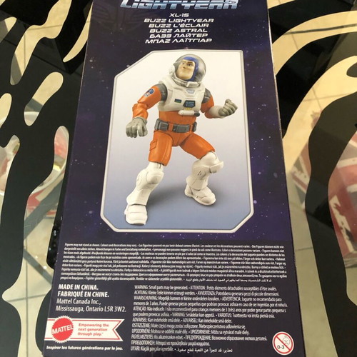 Buzz Lightyear XL-15 30cm figure new from Lightyear movie Disney Pixar Mattel