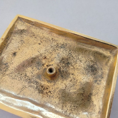 Bronze relief micro sculpture by Vassalou used