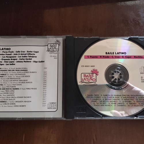 Baile Latino CD used, classic Latin dance collection