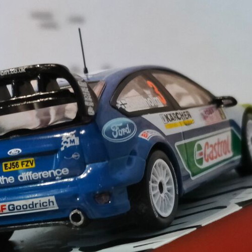Ford Focus WRC Rally Monte Carlo 2007 1/43 scale model