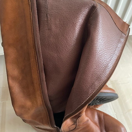 Progetto leather boots tan size 37 like new