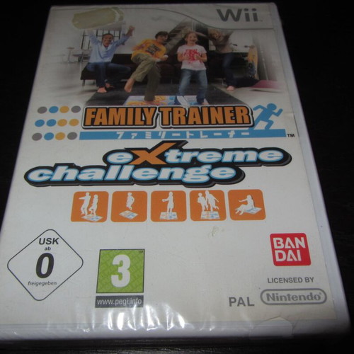 Family Trainer Extreme Challenge Nintendo Wii καινούργιο σφραγισμένο