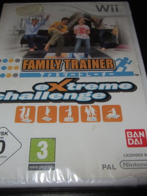 Family Trainer Extreme Challenge Nintendo Wii καινούργιο σφραγισμένο