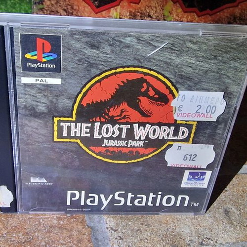 Jurassic Park The Lost World PlayStation 1 game used, English complete