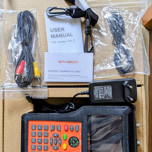 GTMEDIA V8 Finder Pro 2 Combo new DVB-S2X T2 C signal meter