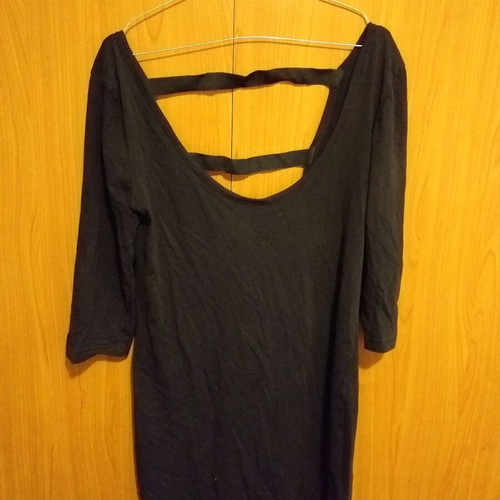 Dress with back opening like new, never worn