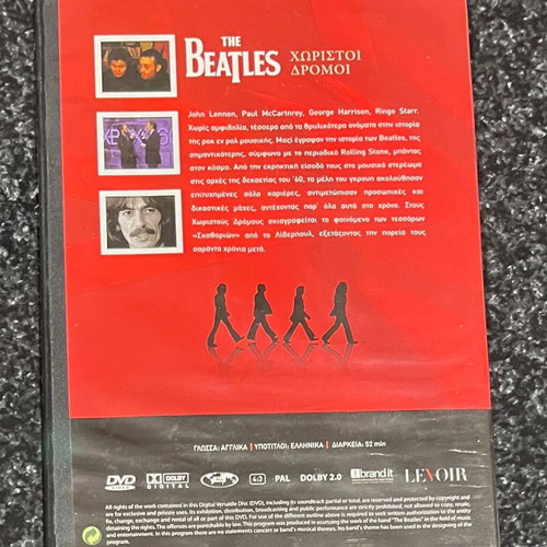 The Beatles DVD Separate Roads like new, rock