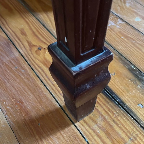 Dining set used with 6 chairs, solid wood
