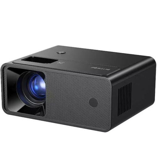 BlitzWolf Mini Projector LCD HD Lamp LED with Built-in Speakers BW-V1