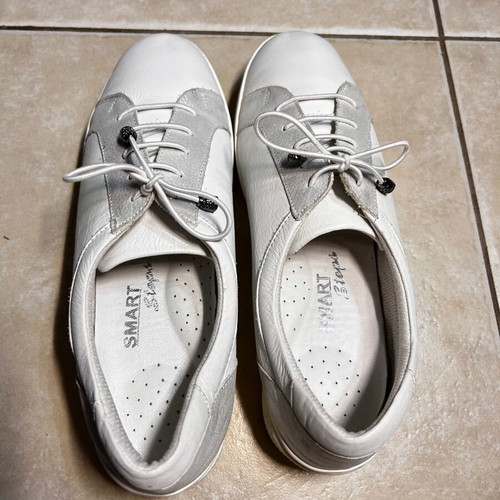 Smart Steps women's shoes used, white-beige size 41 with anatomical insole