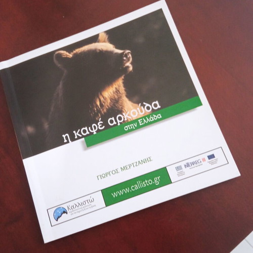 The Brown Bear used, Greek language book