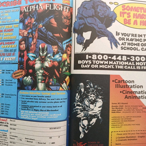 Incredible Hulk #465 used with Peter David autograph