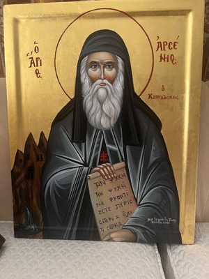 Αγιογραφίες κατόπιν παραγγελίας με φύλλα 24 καρατίων