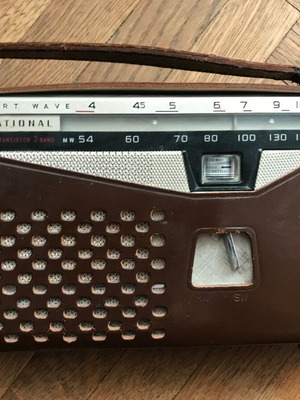 ραδιόφωνο National 8 Transistor 2 Band T-22T, Panasonic (1960 - 1962), Japan, αντίκα, ρετρό, vintage