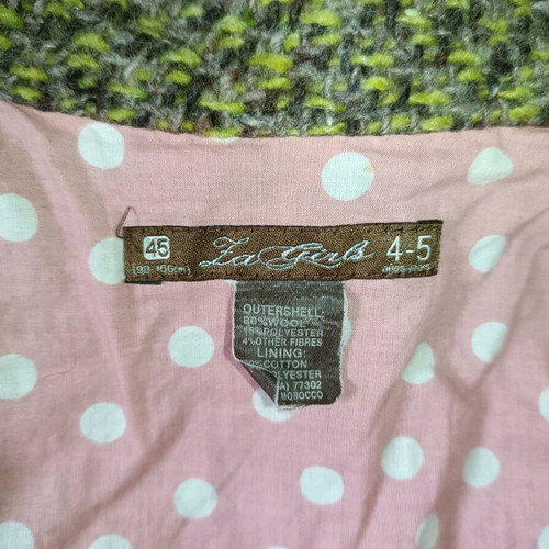 Vintage coat used for girl 4-5 years old