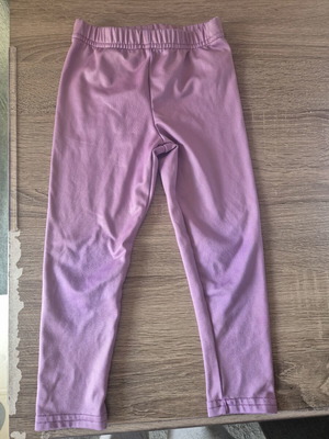 Girls' leggings age 3, shiny soft fabric