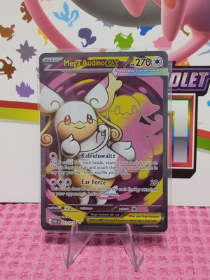 Pokemon Mega Audino ex card ASC 253 Ascended Heroes