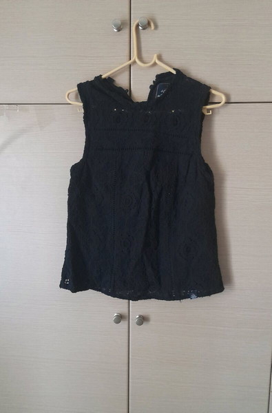 Super dry top δαντέλα XS