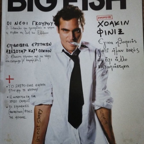 Big Fish magazine issue 104 2007 like new with Joaquin Phoenix