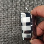 Gas lighter new, windproof with case