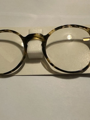 Vintage K+B eyeglasses Made in France with oversized tortoiseshell frame