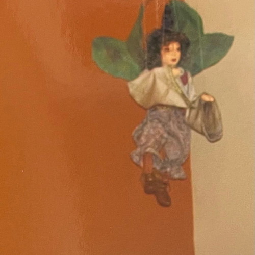 Handmade fairy marionette used, 40cm