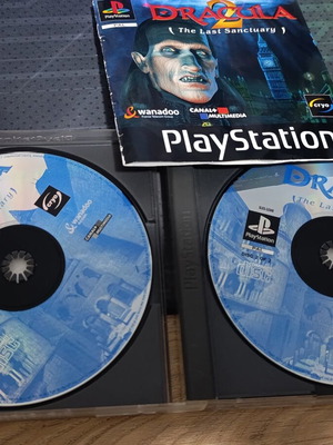 Dracula 2 PS1 game used, complete and in good condition