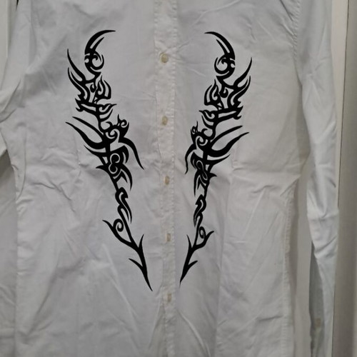 Free Wave long-sleeve white shirt like new, cotton