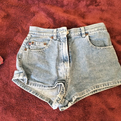 Replay vintage denim high-waisted shorts like new, size S