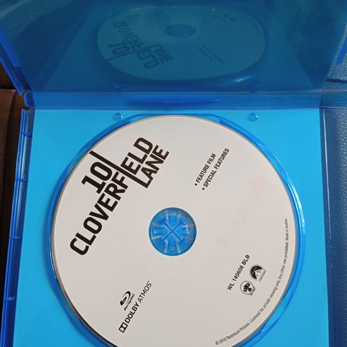 10 Cloverfield Lane Blu-Ray used with Greek subtitles