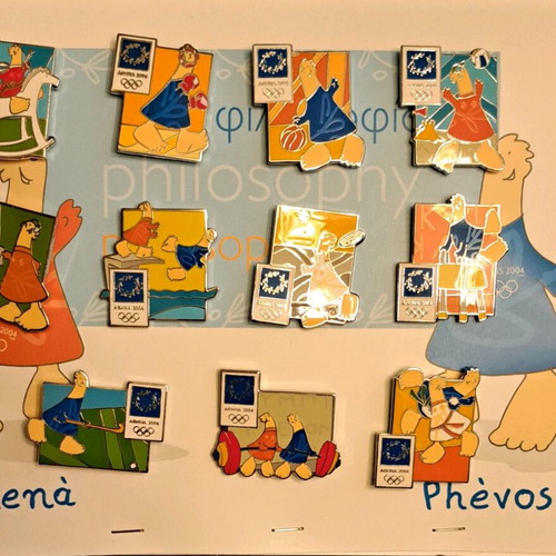 Olympic Games Athens 2004 pins new, sports series set of 35
