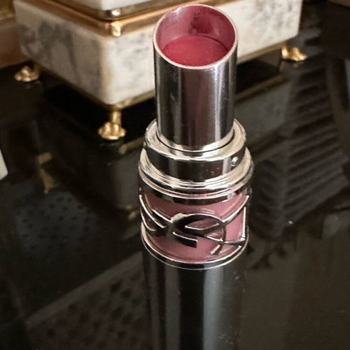 YSL Loveshine Wet Shine Lipstick used, 209 pink desire