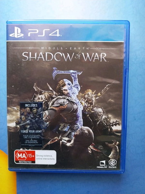 Shadow of War PlayStation 4 (PS4) σαν καινούργιο