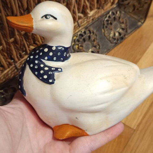 Ceramic duck set vintage, decorative table pieces, like new
