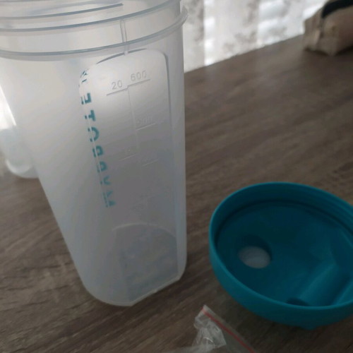 Tupperware eco 1lt bottle and my protein shaker new