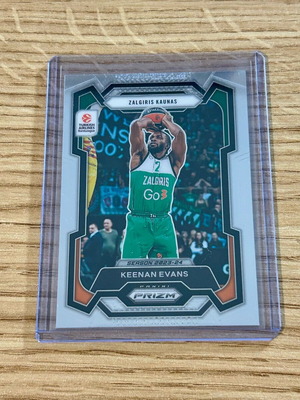 Κάρτα Keenan Evans Zalgiris Kaunas Panini Prizm Euroleague 2023-24 καινούργιο