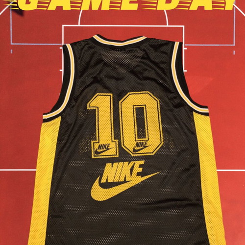 Nike basketball jersey used, 4th Ioannina High School, vintage