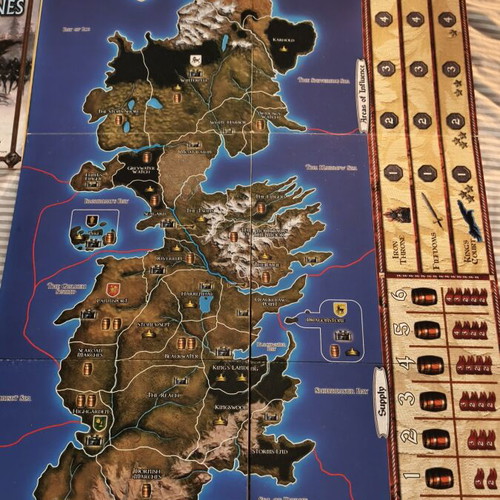 Game of Thrones 1st Edition Board Game used, complete
